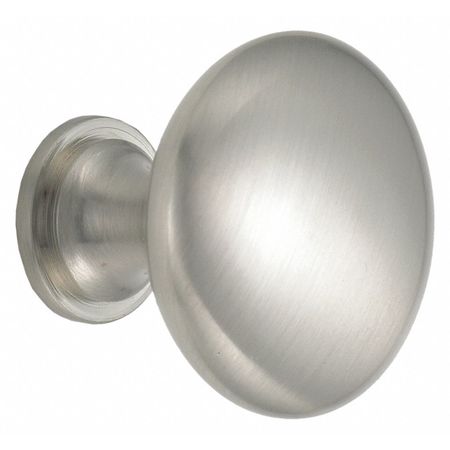 Zoro Select Cabinet Knob, Round Shape, Zinc 45-354SNK