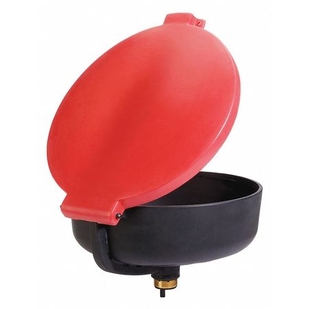 Pig Drum Funnel, Red, 11-1/2" H, 17-3/4" dia. DRM138-RD