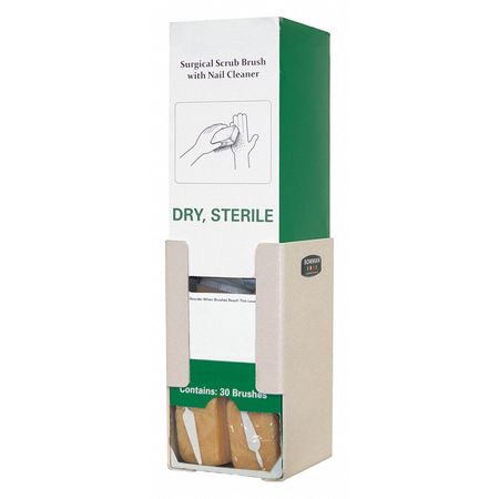 BOWMAN DISPENSERS Brush Dispenser, 1 Compartments, Beige CL006-0212