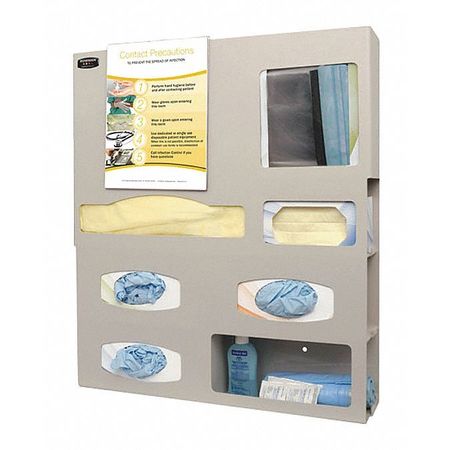 BOWMAN DISPENSERS Protection System, 7 Compartments, Beige BD601-0012