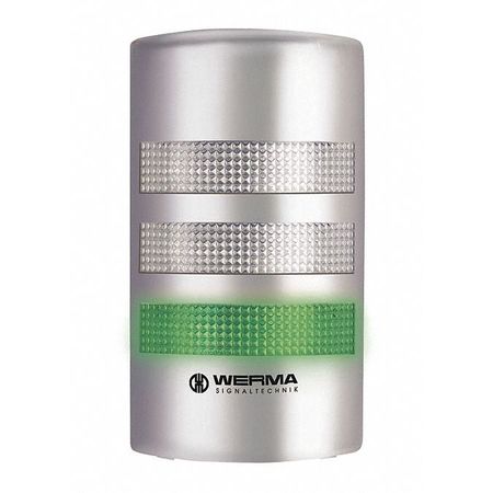 WERMA Tower Light Assembly, 115 to 230VAC, 30mA 69130068