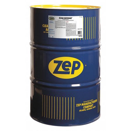 Zep Zone Defense Cleaner/Degreaser, 55 gal Drum, Ready to Use, Solvent Based J32885