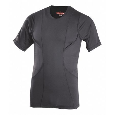 TRU-SPEC Concealed Holster Shirt, XL, Regular, Black 1226