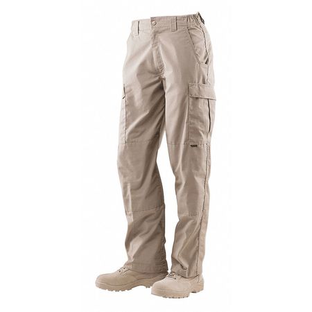 Tru-Spec Mens Tactical Pants, 42" x 32", Khaki 1026