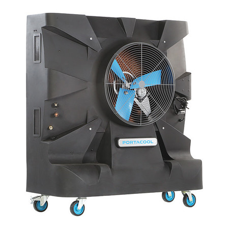 Portacool Portable Evaporative Cooler 18,500 cfm, 4250 sq. ft., 70.0 gal PACHR3601A1