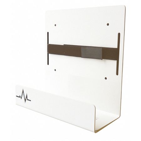 FIRST VOICE Defibrillator Storage Cabinet, White AEDBR-101