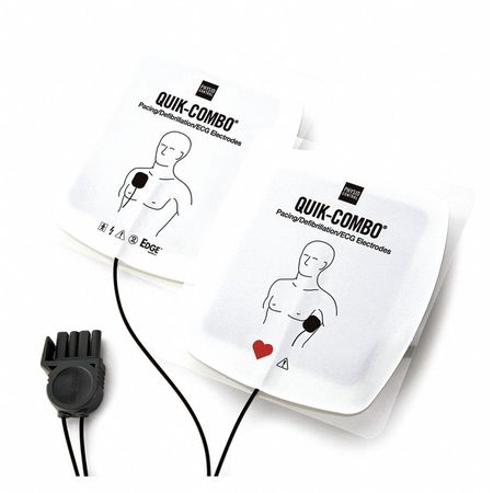 STRYKER PHYSIO-CONTROL Defibrillator Electrodes, 4"H x 8"L x 6"W 11996-000091