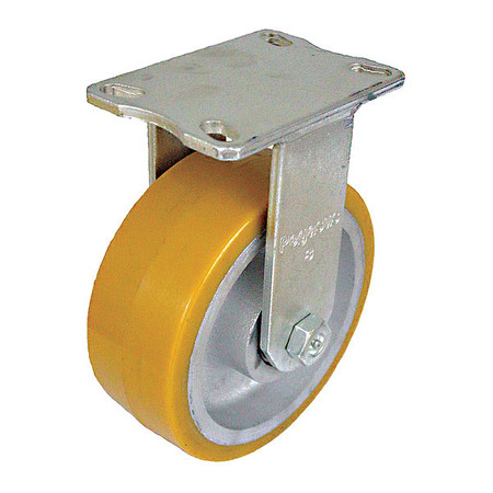 ZORO SELECT Plate Caster, 2000 lb. Ld Rating, Ball P27R-UY060K-16