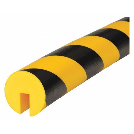 KNUFFI Edge Guard, Rounded, Black/Yellow 60-6889