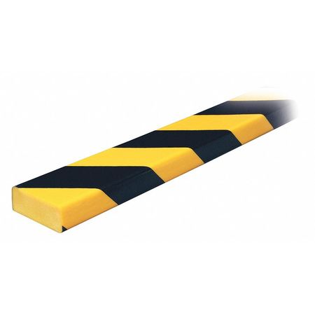 KNUFFI Surface Guard, Flat, Black/Yellow 60-6730