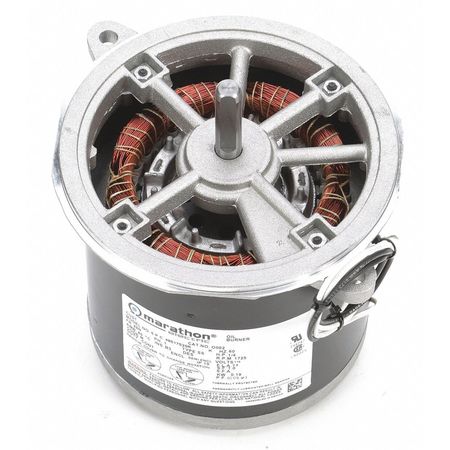 MARATHON MOTORS Oil Burner Motor, 1/4 HP, 1725 rpm, 115V 048S17S25