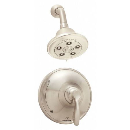 Speakman Shower System Combination, Brushed Nickel, Wall SM-10010-P-BN