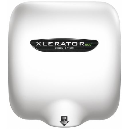 Excel Dryer Smooth, No ADA, 110 to 120 VAC, Automatic Hand Dryer XL-BW-ECO-1.1N-110-120V