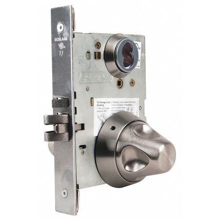 SCHLAGE Door Lever Lockset, Mechanical, Mortise L9070BD SK1 630