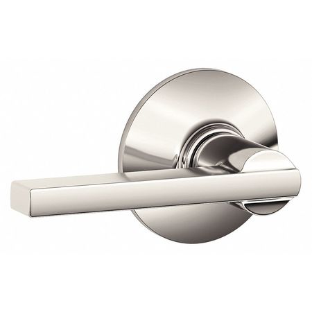 SCHLAGE RESIDENTIAL Door Lever Lockset, Bright Nickel, Privacy F40 LAT 618