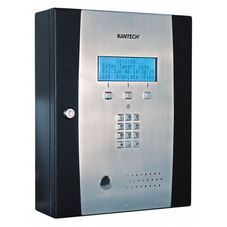 KANTECH Access Phone System, 4 Lines, 11-1/2" H KTES-US