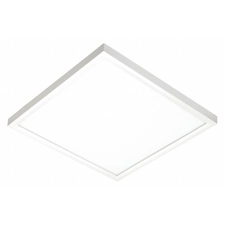 JUNO LIGHTING LED Surface Mount Fixture, 1800 lm, 4000K JSFSQ 14IN 18LM 40K 90CRI MVOLT ZT WH M6