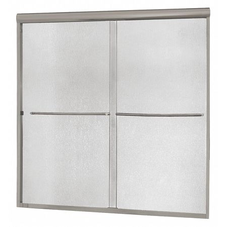 FGI Tub Door, Aluminum, Gray, 58" x 55" Sz CVST5855-RN-BN