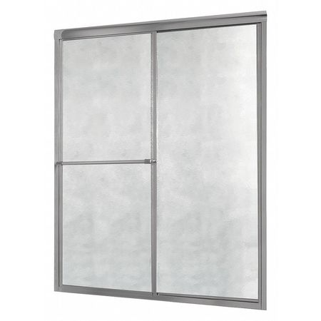 Fgi Shower Door, Aluminum, Silver, 44" x 70" Sz TDSS4470-OB-SV