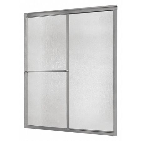 Fgi Shower Door, Aluminum, Silver, 60" x 70" Sz TDSS6070-RN-SV