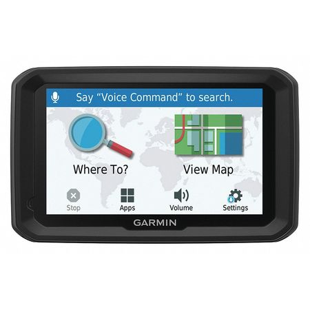 Garmin GPS Navigation System, 3.7" H x 1.0" D DEZL580LMT