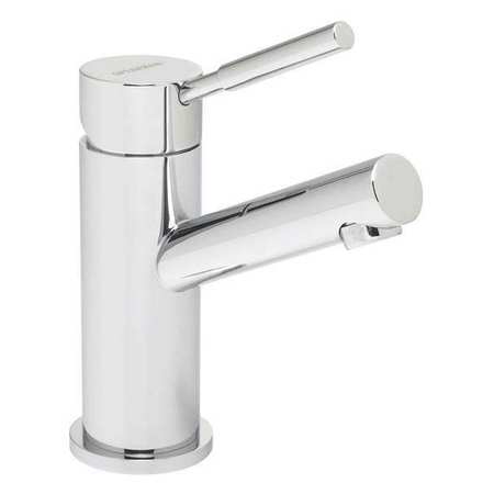 Speakman Lever Handle Single Hole Mount, 1 Hole Angled Straight Bathroom Faucet, Polished chrome SB-1003-E