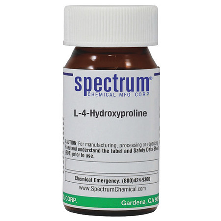 SPECTRUM L-4-Hydroxyproline, 5g, CAS 51-35-4 H1093-5GM