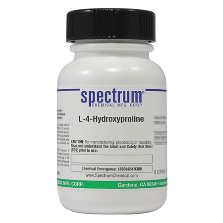 SPECTRUM L-4-Hydroxyproline, 25g, CAS 51-35-4 H1093-25GM