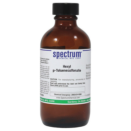 SPECTRUM Hexyl P-Toluenesulfonate, 100g, Amber Glss H1463-100GM