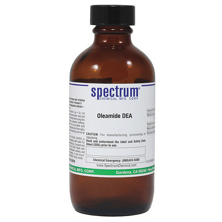 SPECTRUM Oleamide DEA, 100g, CAS 93-83-4, Amber Glss O1428-100GM