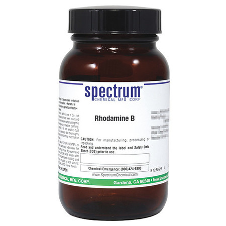 SPECTRUM Rhodamine B, 25g, CAS 81-88-9, Amber Glass RH115-25GM