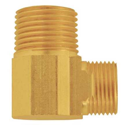 Sani-Lav Elbow, Brass, 3/8in Male Compression Inlet 1008