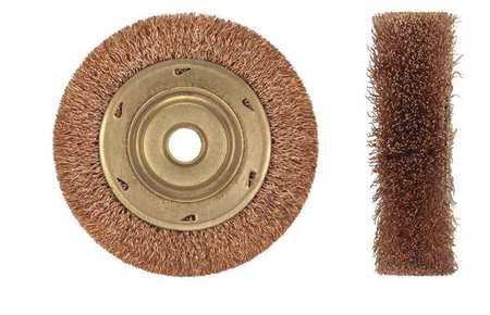 Ampco Safety Tools Nonsparking Crimped Wire Wheel Wire Brush WB-30C