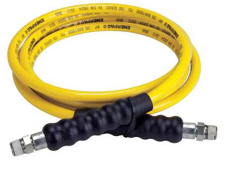 ENERPAC H7210, 10 ft., Thermo-plastic High Pressure Hydraulic Hose, .25 in. Internal Diameter H7210