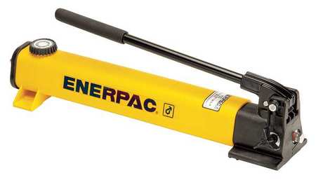 Enerpac P202, Two Speed, Lightweight Hydraulic Hand Pump, 55 in3 Usable Oil P202