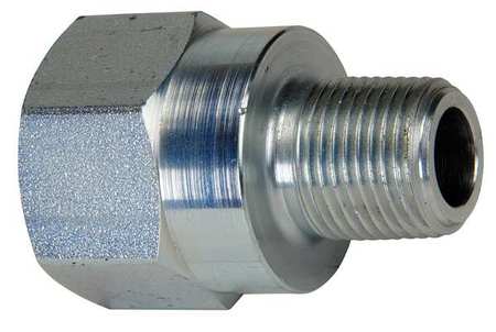 ENERPAC FZ1634, High Pressure Fitting, Adapter, 10,000 psi, Connection 1/2" NPTF Female to 3/8" NPTF Male FZ1634