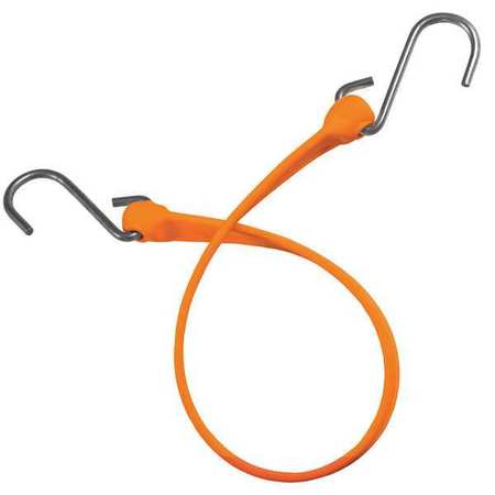 THE BETTER BUNGEE Polystrap, Orange, 12 in. L, SS BBS12SO