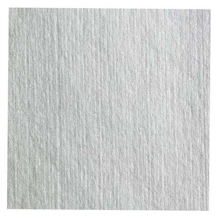 BERKSHIRE Dry Wipe, White, Pack, Cellulose, Polyester, 100 Wipes, 8 in x 12 in, Unscented DR670.0812.20