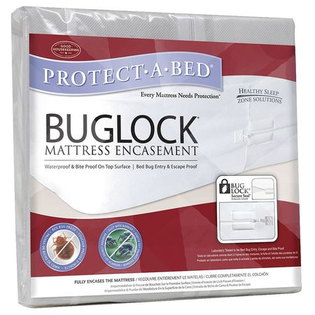 PROTECT-A-BED Mattress Encasement, FullXL, NonWoven, PK10 BOB2409