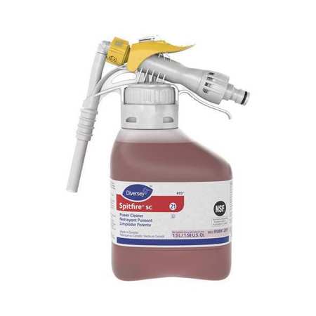 DIVERSEY Natural Solvent Cleaner, 1.5L Hose End Connection Bottle, 2 PK 95891201