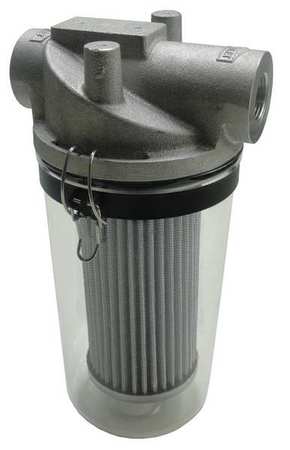 SOLBERG T-Style Inlet Vacuum Filter, 1 In ST-897-100C
