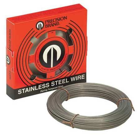 Zoro Select Spring Wire, SS, .067 In, 84 Ft. 29067