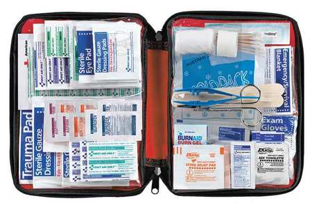 American Red Cross Bulk First Aid Kit, PVC, 25 Person 711442