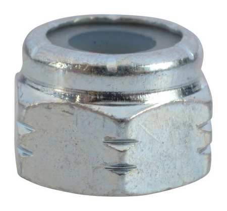 Dayton Hex Lock Nut Set, 1/4 - 20, PK4 HLN-052