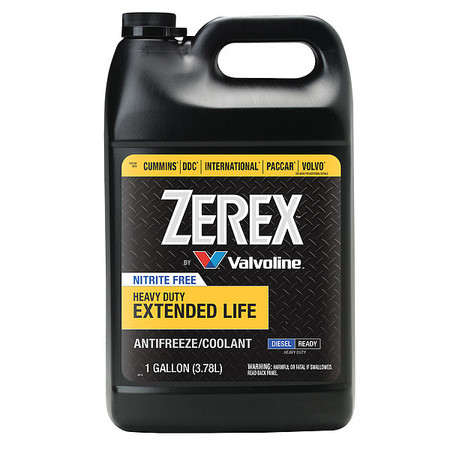 ZEREX Antifreeze Coolant, 1 gal., Concentrate 846439