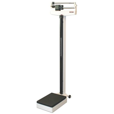 Rice Lake Weighing Systems Physician Scale, 200kg/440 lb. Cap., 0.1kg/4 oz. Graduations RL-MPS
