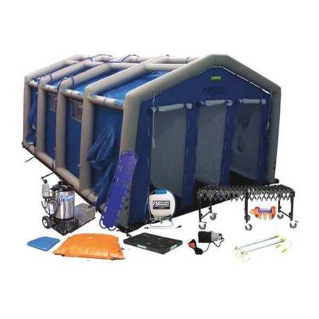 FSI Decontamination Shower, Blue, 1000 lb. DAT3535S-SYS-NL