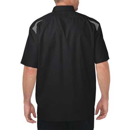Dickies Short Sleeve Shirt, Black Smoke, XL Tall 05BKSM TL XL