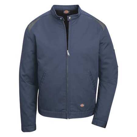 DICKIES Men's Blue Polyester/Cotton Jacket size M LJ60NS RG M