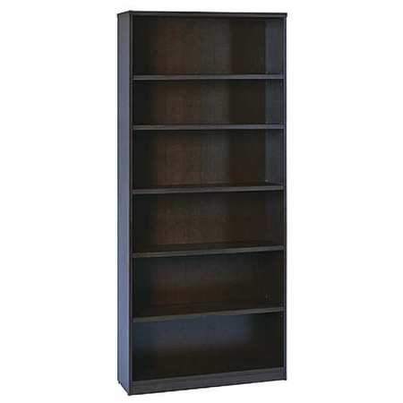 Office Star Bookcase, 36" Wx12" Dx84" H, Espresso LBC361284-ESP